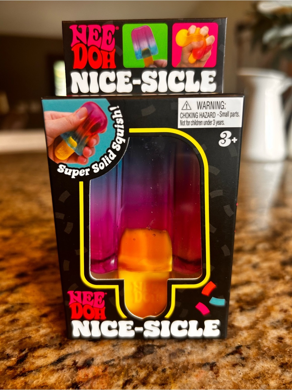 Needoh. Nice-Sicle Popsicle Squishy Toy - new. Authentic